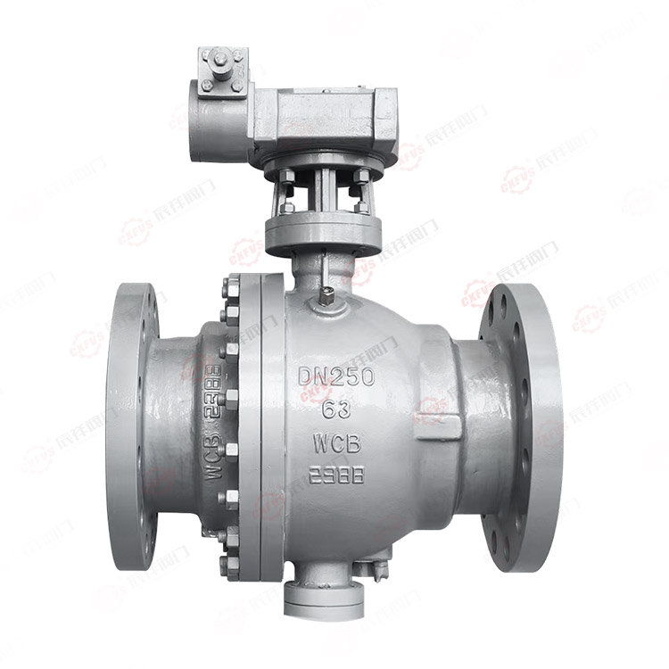 蜗轮固定式硬密封法兰球阀