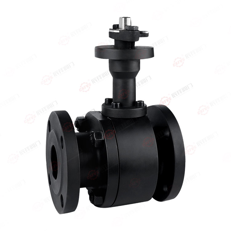 锻钢两片式法兰球阀