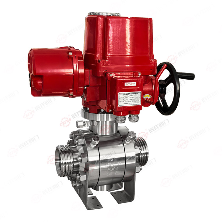 电动锻钢外螺纹球阀
