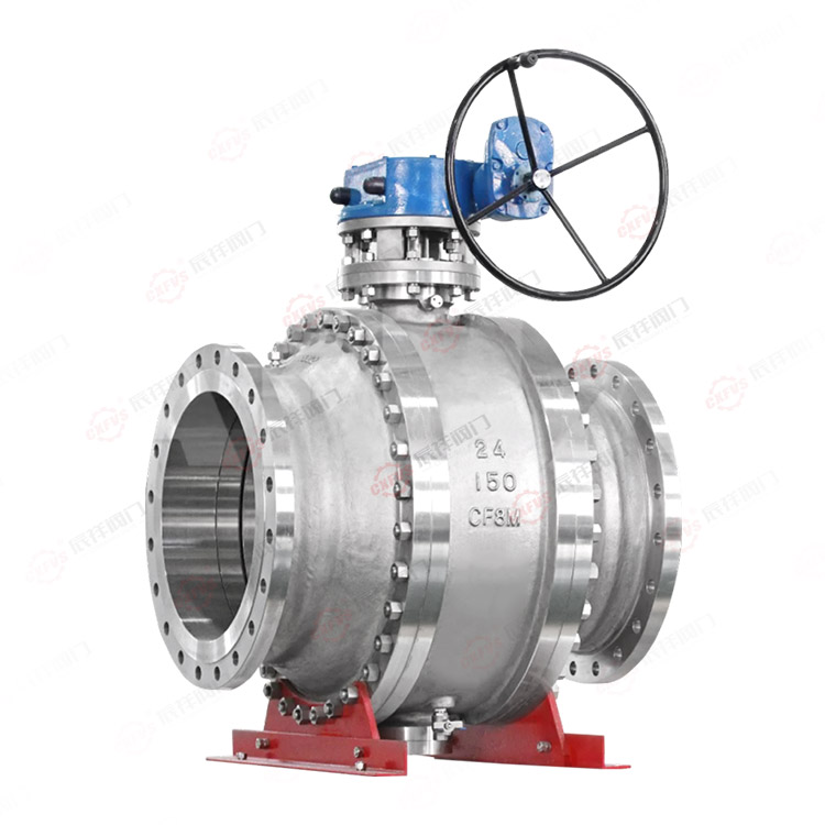 涡轮固定式硬密封法兰球阀